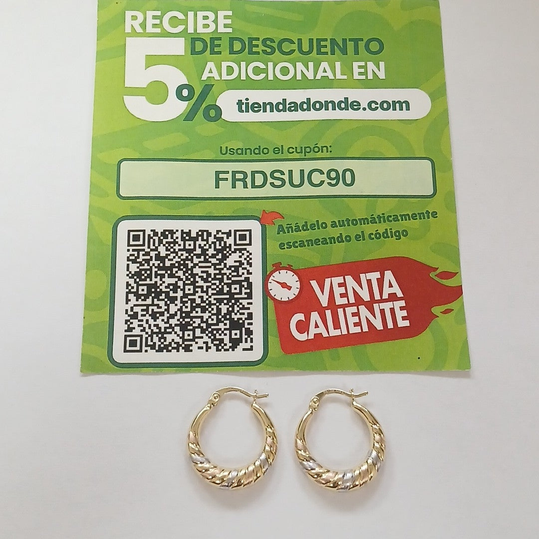 ARRACADAS ORO 14K 1.9 (NUEVO)