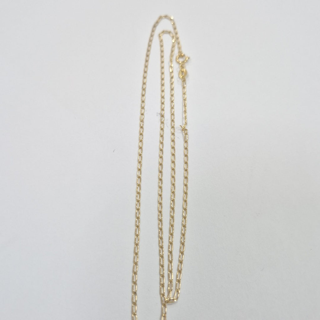 CADENAS TEJIDO ESLABONES ORO 10K 55 CM 1.9 GR (NUEVO)