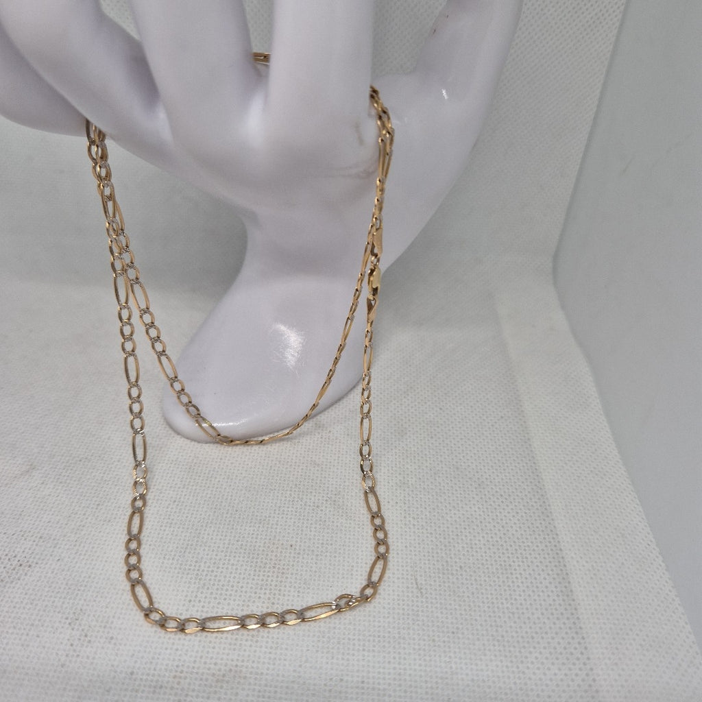 CADENA ORO COMBINADO 14 K 7.8 GRMS (SEMINUEVO)