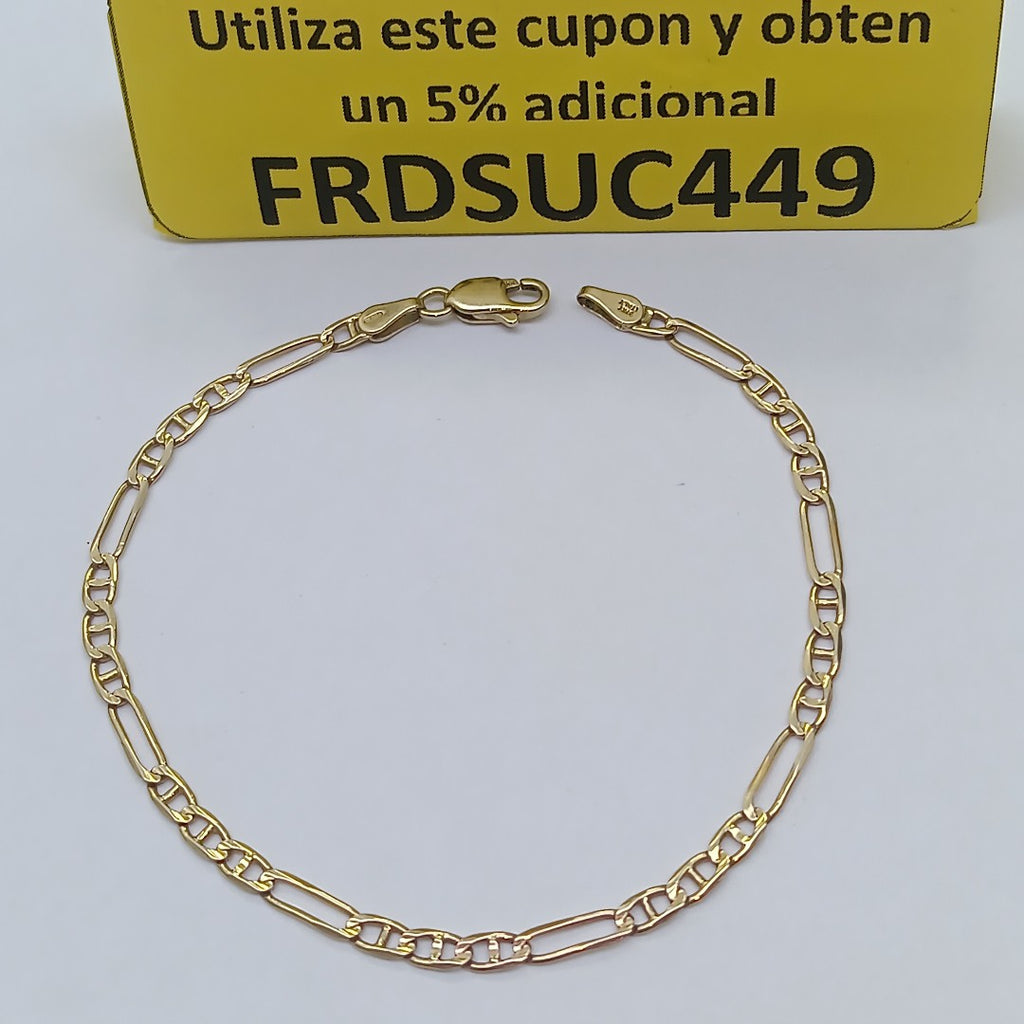 PULSERA ORO 14 K 2.9 GRMS (SEMINUEVO)