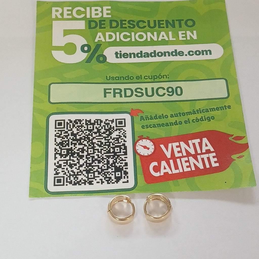 HUGGIES ORO 14K 1.7 (NUEVO)