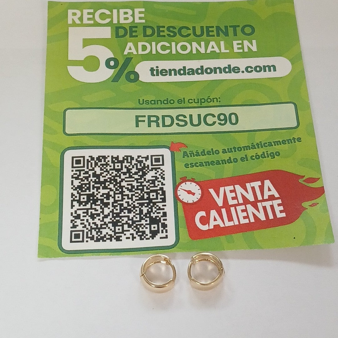 HUGGIES ORO 14K 1.7 (NUEVO)