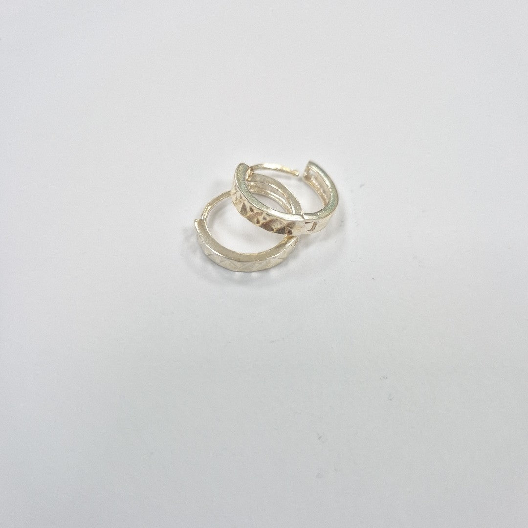 ARRACADAS LABRADAS PLATA .925 3.3 GR (NUEVO)