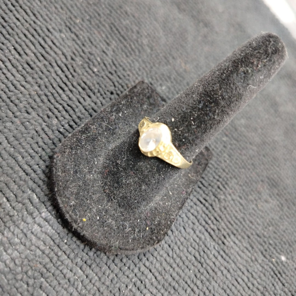 ANILLO DE GRADUACIÓN ORO 10 K 1.7 GRMS (SEMINUEVO)