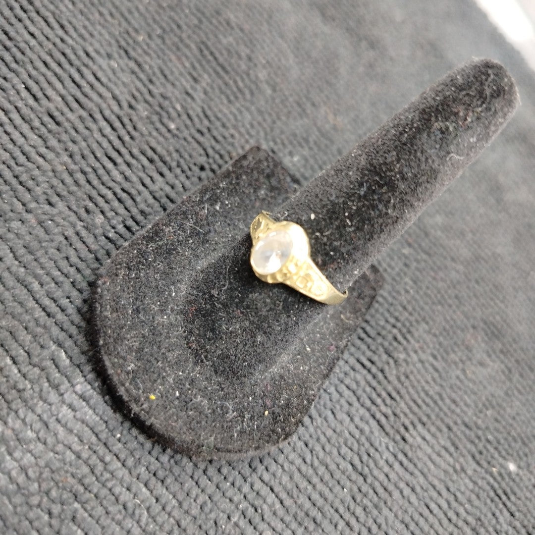 ANILLO DE GRADUACIÓN ORO 10 K 1.7 GRMS (SEMINUEVO)