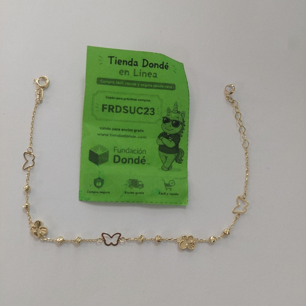 PULSERAS DAMA ORO 14K 1.7 (NUEVO)