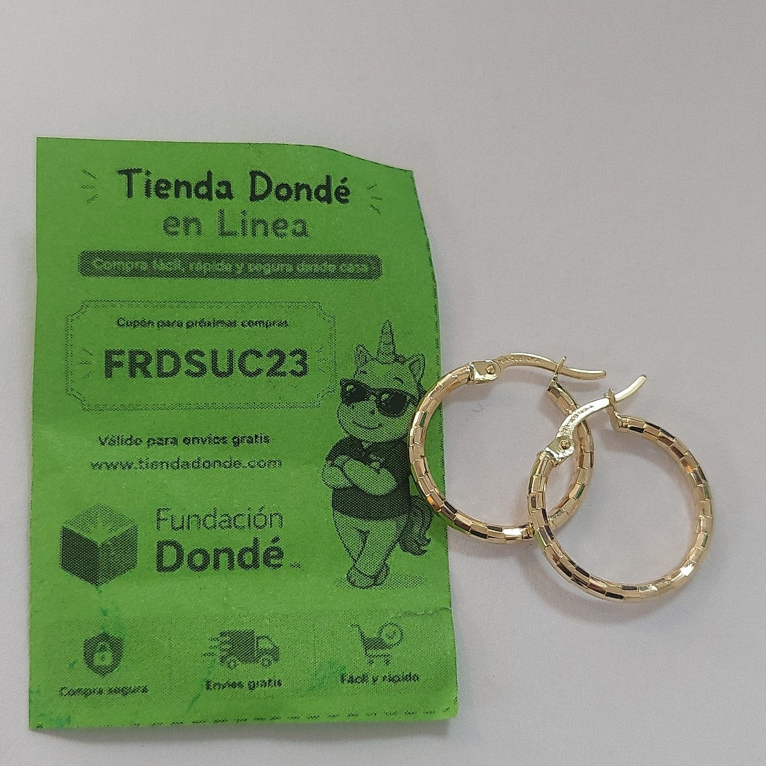 ARRACADAS ORO 14K 1.6 (NUEVO)