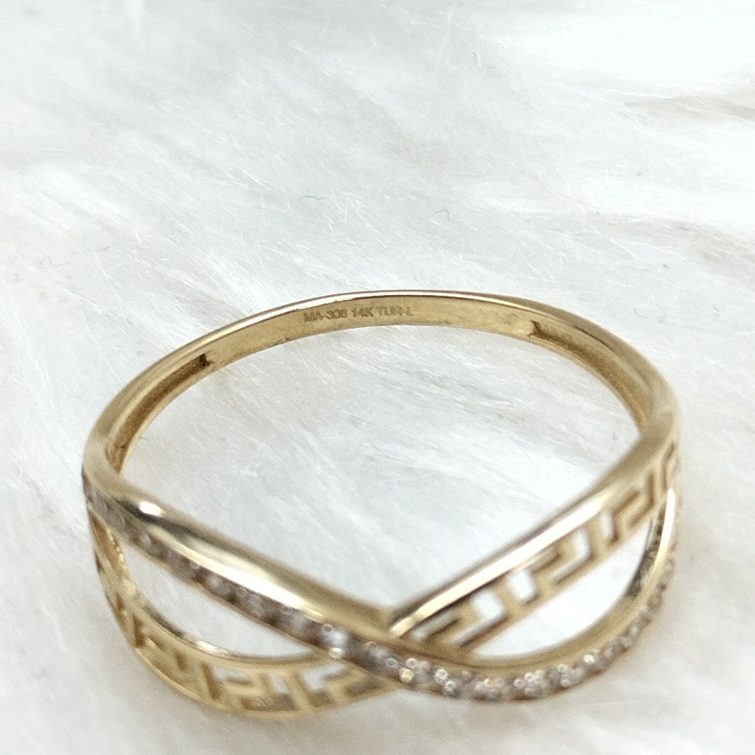 ANILLOS DAMA ORO 14K 1.6 (NUEVO)