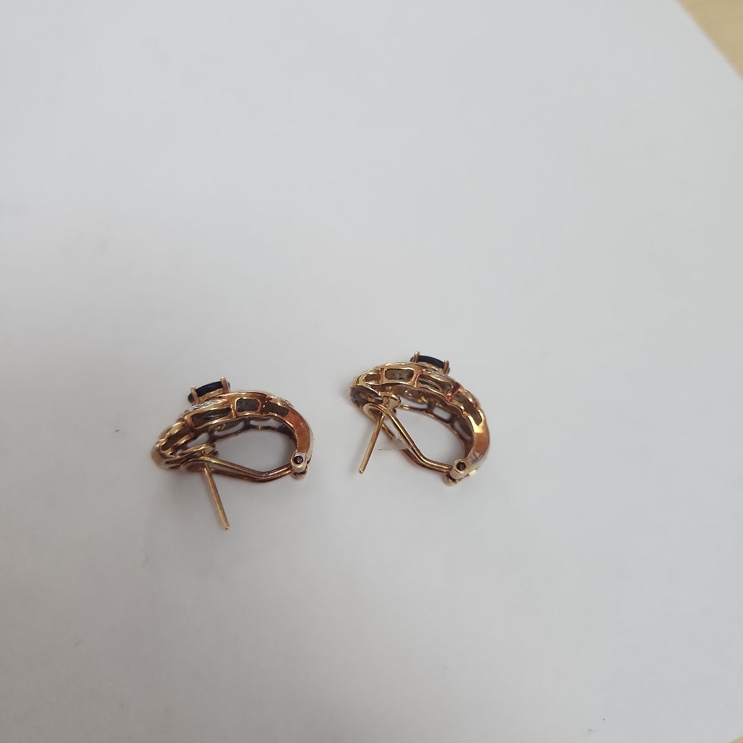 ARETES PAR ORO 14 K 7.8 GRMS (SEMINUEVO)