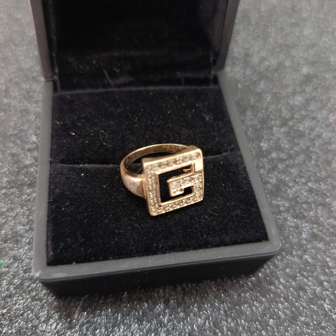 ANILLO ORO 10 K 3.8 GRMS (SEMINUEVO)