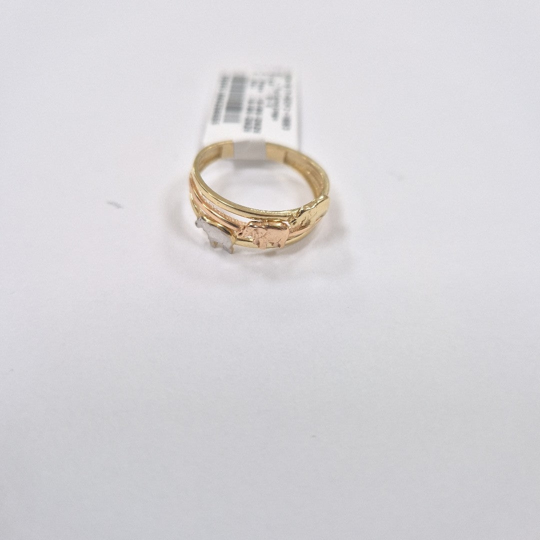 ANILLOS DAMA ORO 14K 2 (NUEVO)