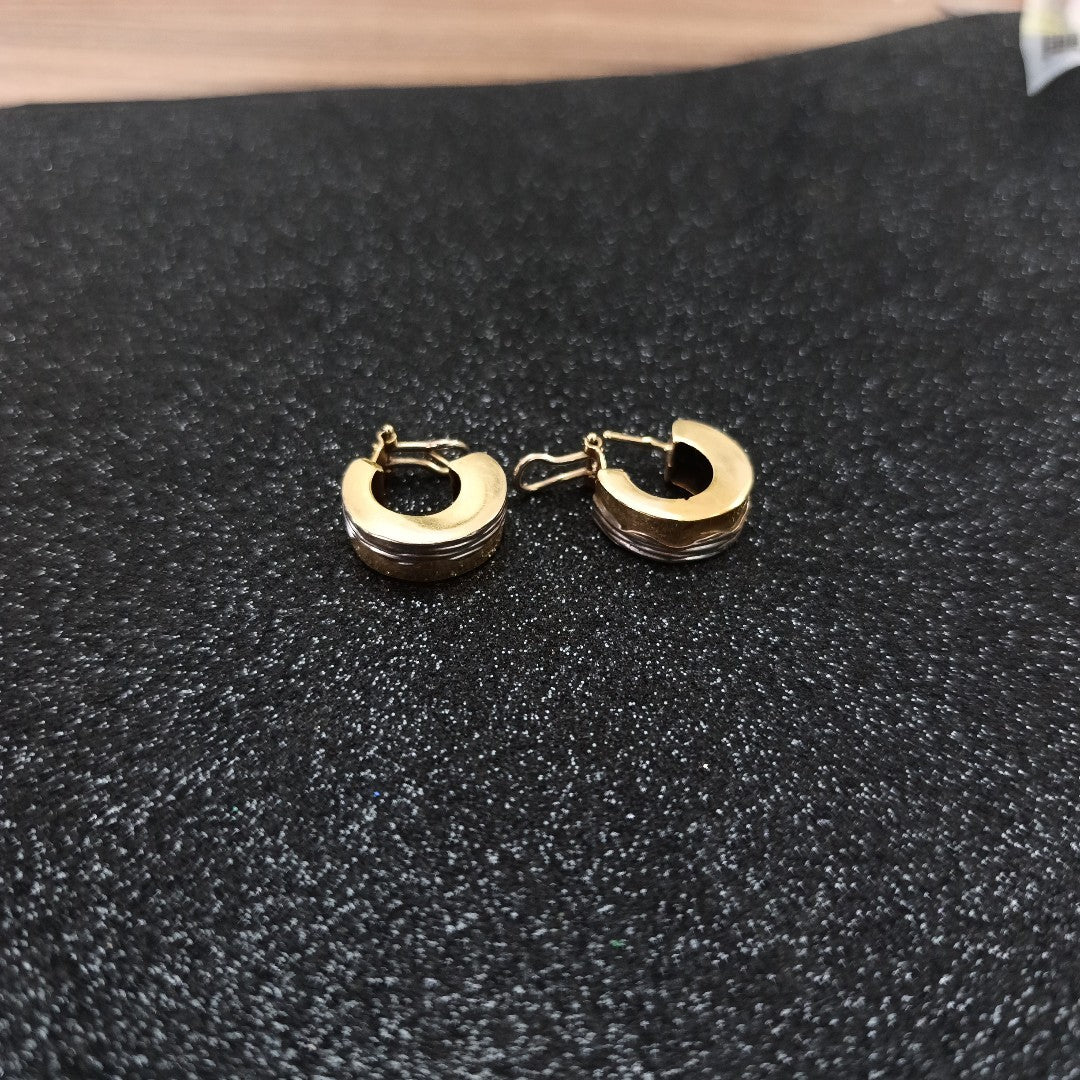 ARETES PAR ORO 14 K 6.1 GRMS (SEMINUEVO)