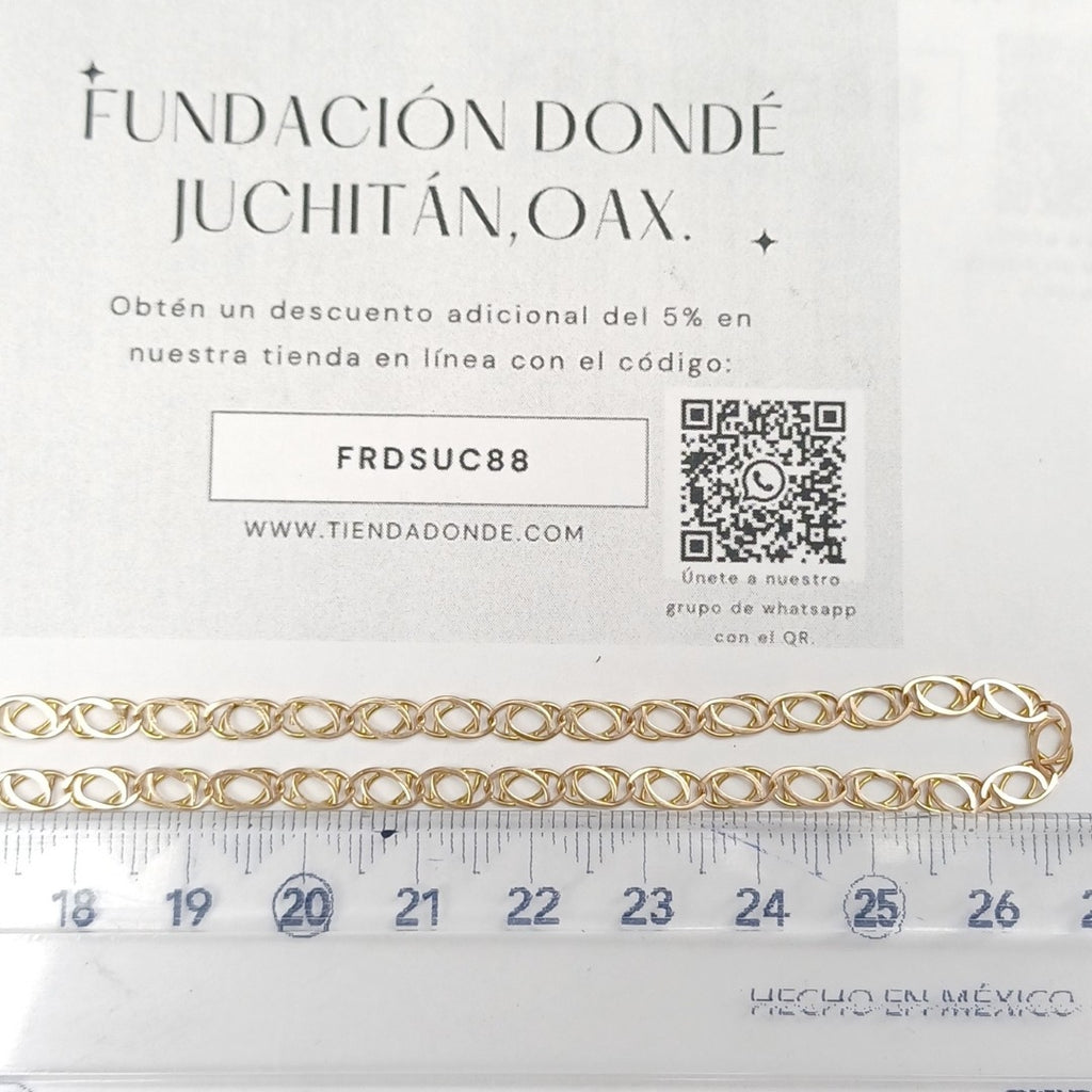 CADENA ORO 10 K 5.4 GRMS (SEMINUEVO)