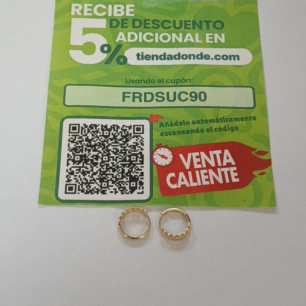 HUGGIES ORO 14K 1.3 (NUEVO)