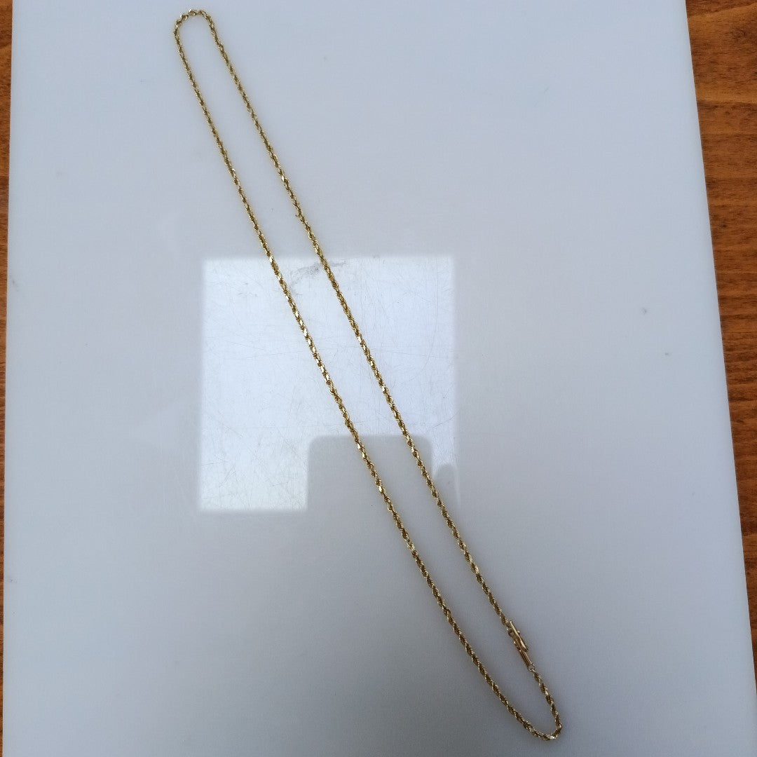 CADENA ORO 14 K 7,00 GRMS (SEMINUEVO)
