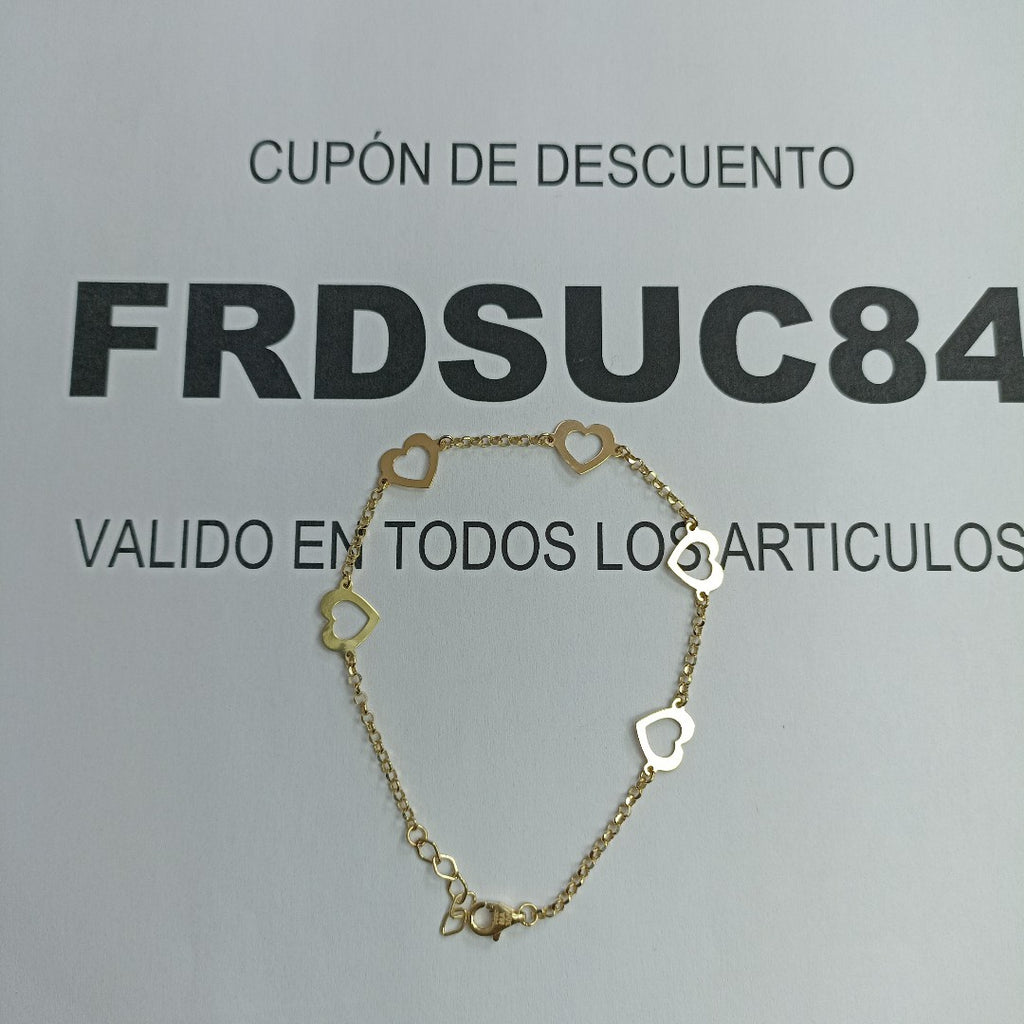 PULSERAS DAMA ORO 14K 1.9 (NUEVO)