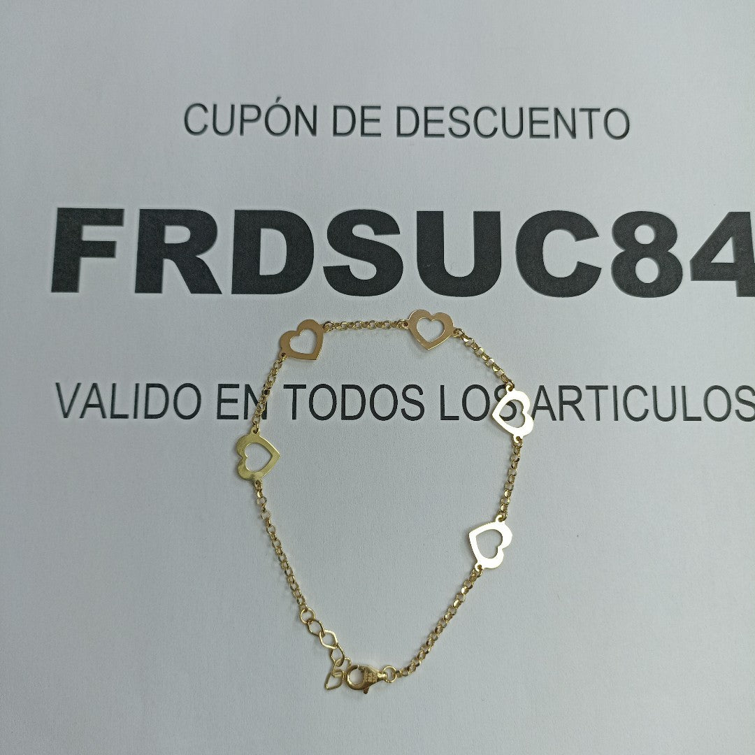 PULSERAS DAMA ORO 14K 1.9 (NUEVO)