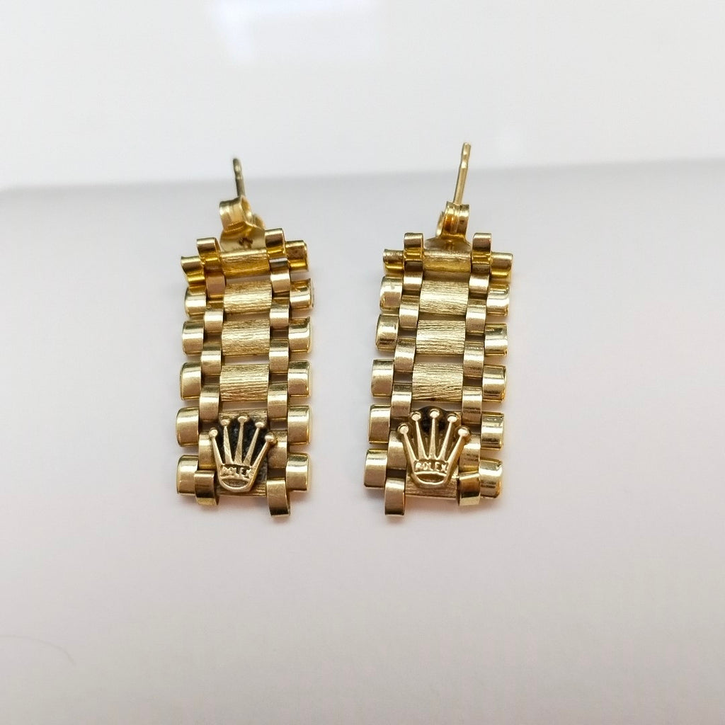 ARETES PAR ORO 10 K 4,20 GRMS (SEMINUEVO)