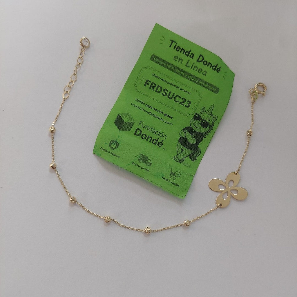 PULSERAS DAMA ORO 14K 1.3 (NUEVO)