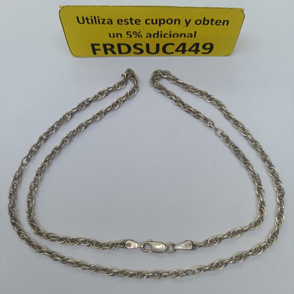 CADENA PLATA 13.5 GRMS (SEMINUEVO)