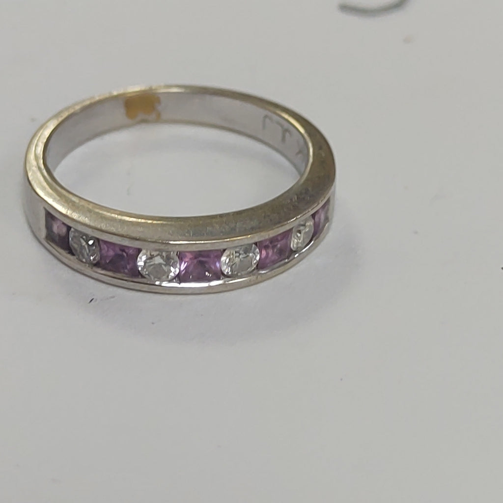 ANILLITO ORO BLANCO 14 K 4 GRMS (SEMINUEVO)