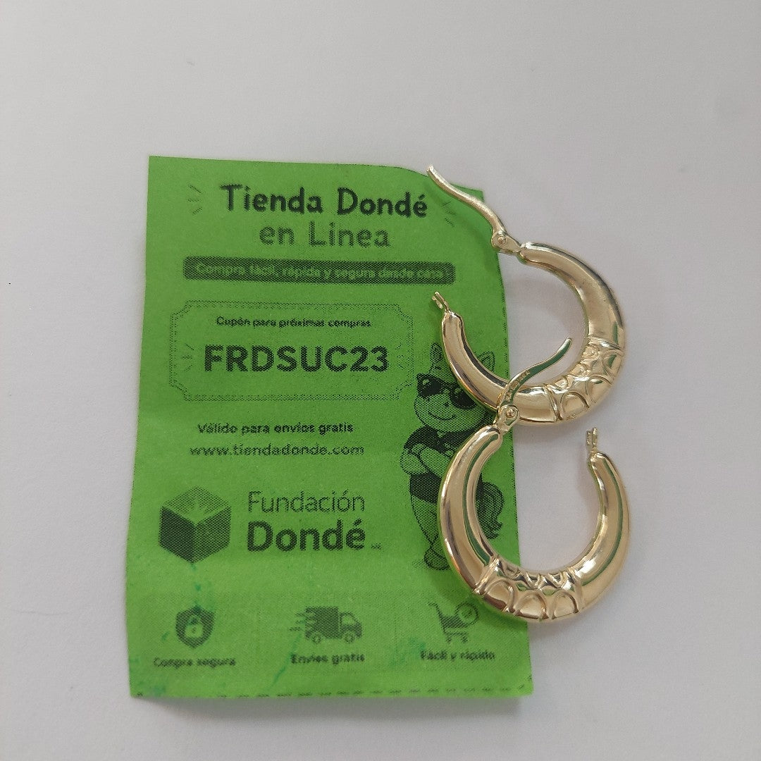 ARRACADAS ORO 14K 2.1 (NUEVO)