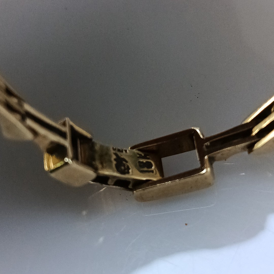 RELOJ CAJA Y PULSO ORO ORO 18 K 26,40 GRMS (SEMINUEVO)