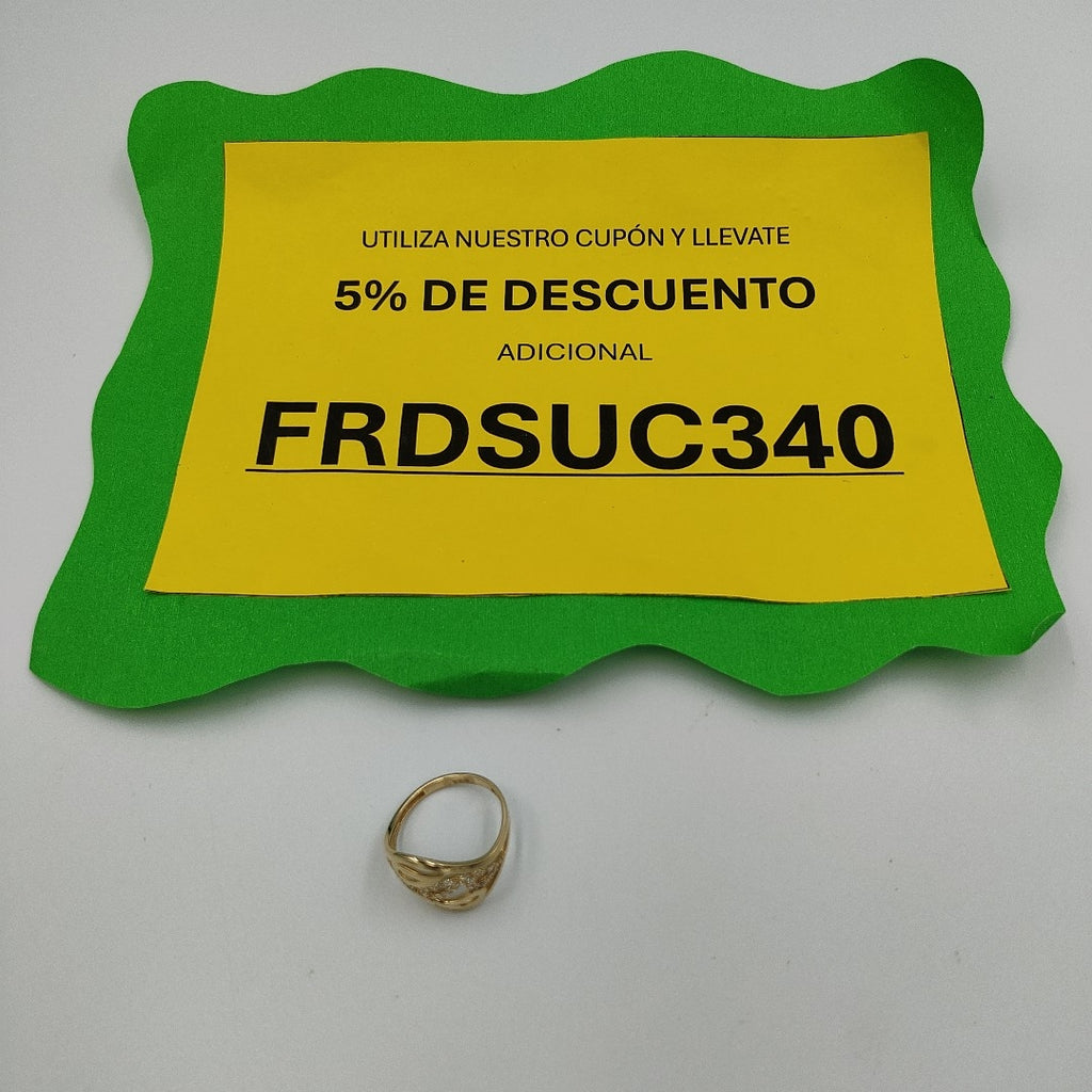 ANILLOS DAMA ORO 14K 2.4 (NUEVO)