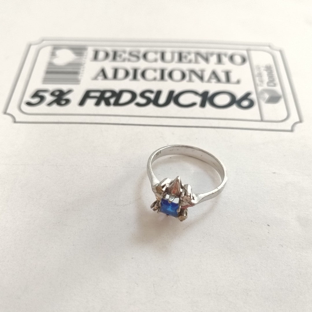 ANILLITO ORO BLANCO 10 K 2,30 GRMS (SEMINUEVO)