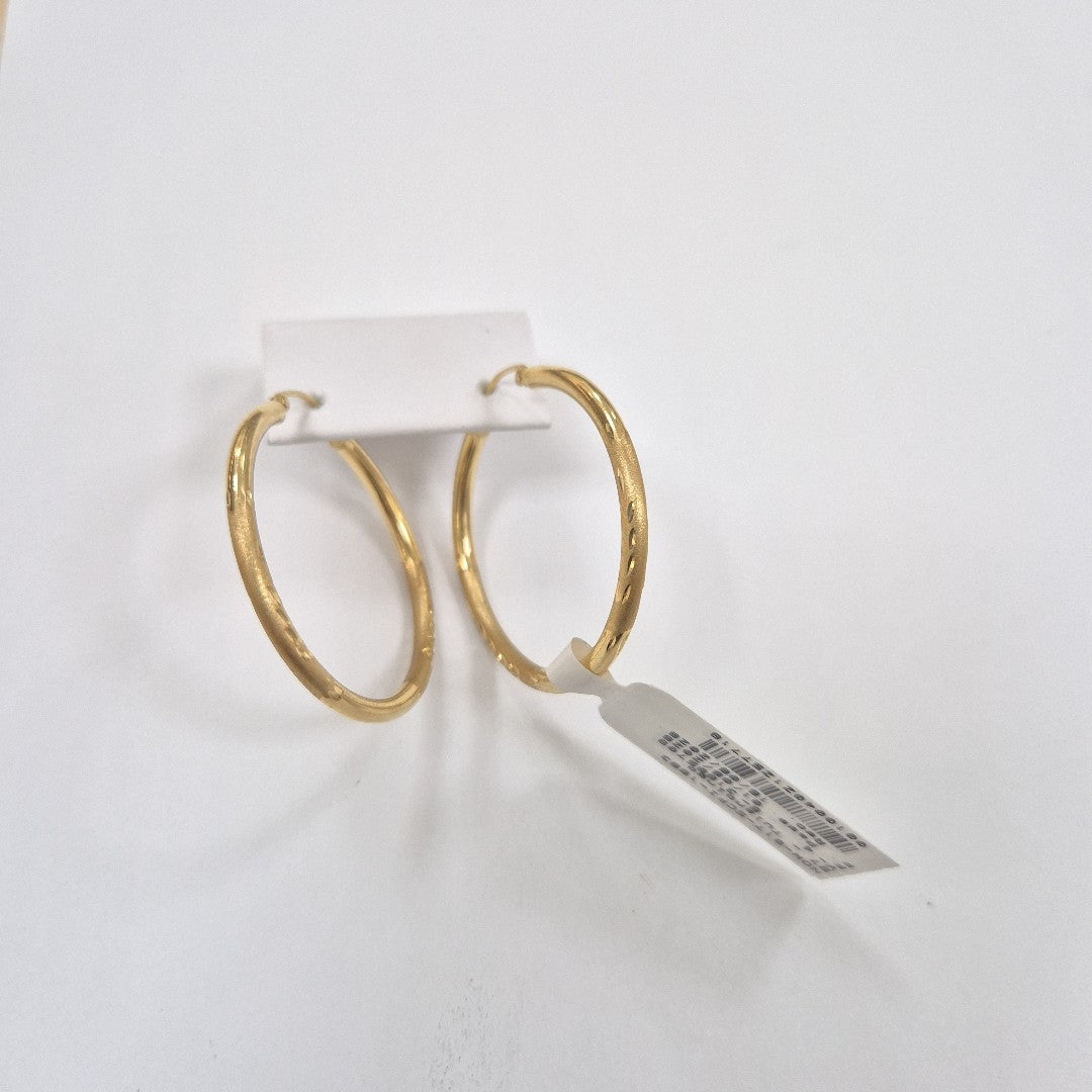 ARRACADAS PAR ORO 14 K 2.5 GRMS (SEMINUEVO)