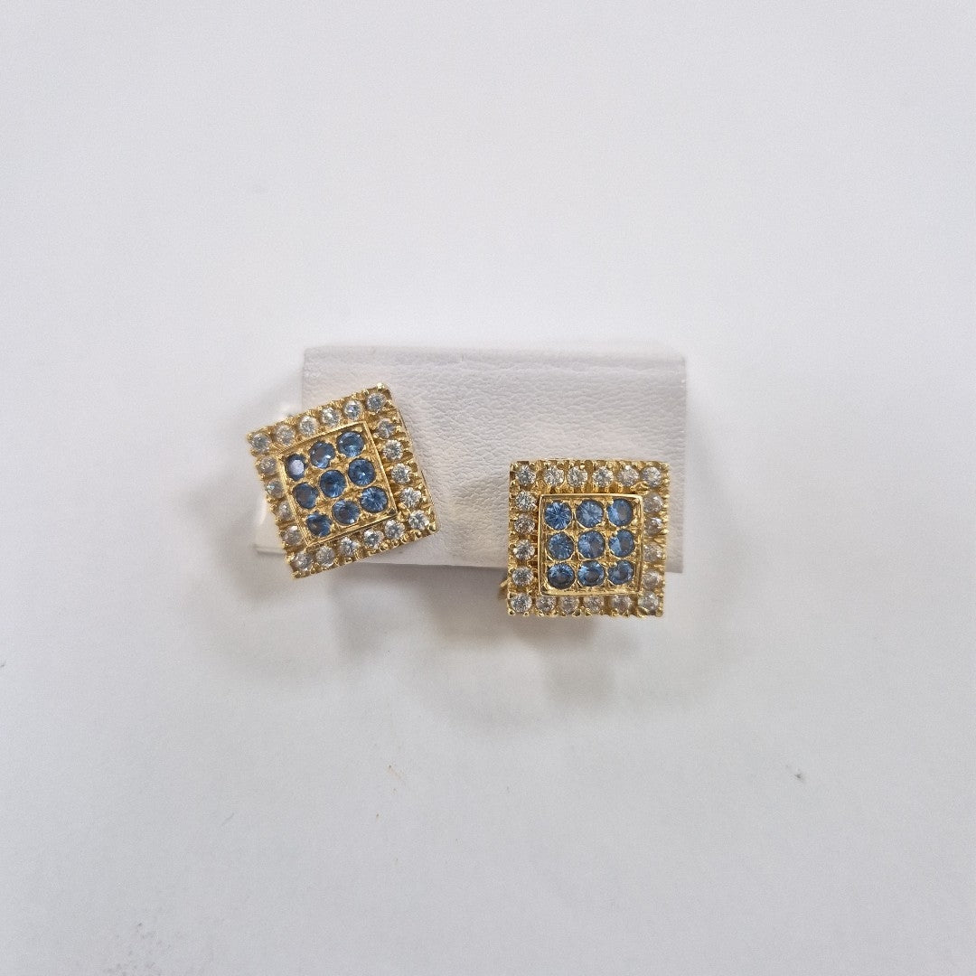 ARETES PAR ORO 14 K 6.5 GRMS (SEMINUEVO)