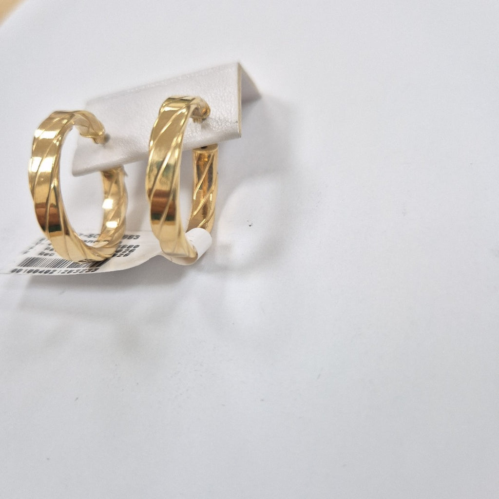 ARRACADAS PAR ORO 14 K 5 GRMS (SEMINUEVO)