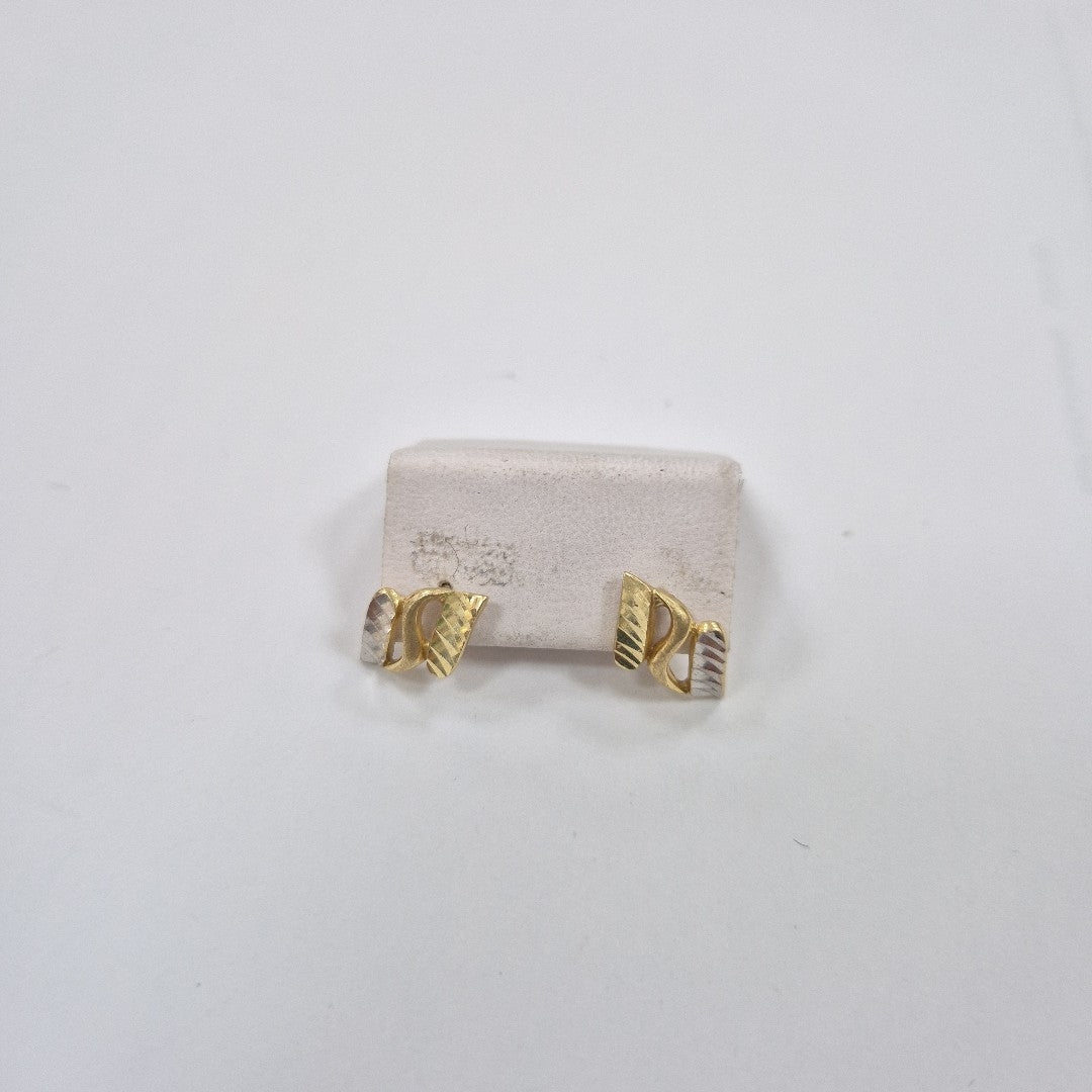 ARETES PAR ORO 14 K 2.1 GRMS (SEMINUEVO)