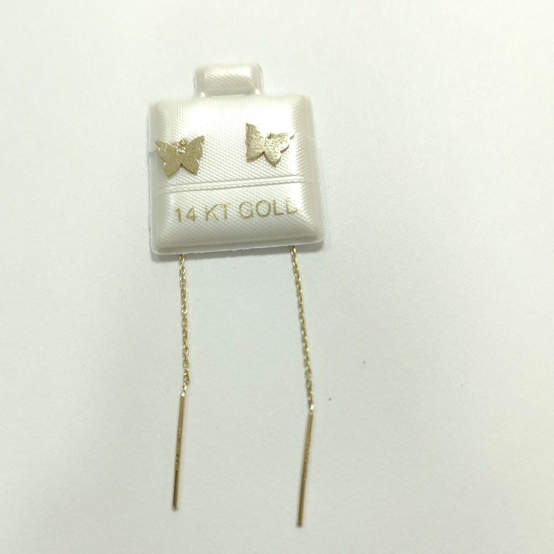 BROQUELES ORO 14K 0.7 (NUEVO)