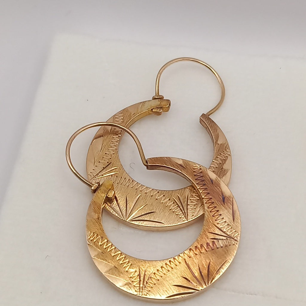 ARRACADAS PAR ORO 10 K 2,90 GRMS (SEMINUEVO)