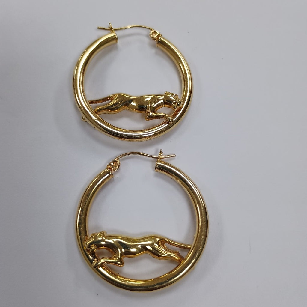 ARRACADAS PAR ORO 14 K 3.7 GRMS (SEMINUEVO)
