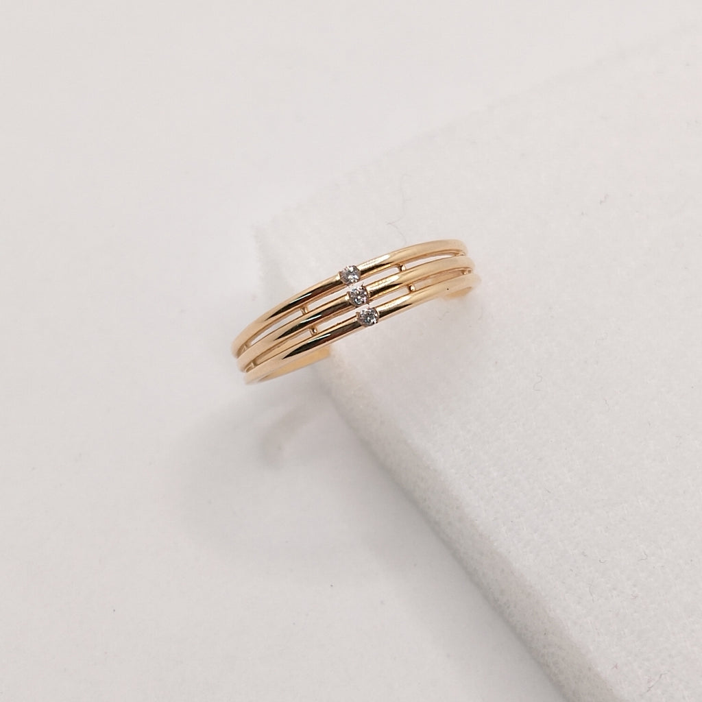 ANILLOS DAMA ORO 14K 1.8 (NUEVO)