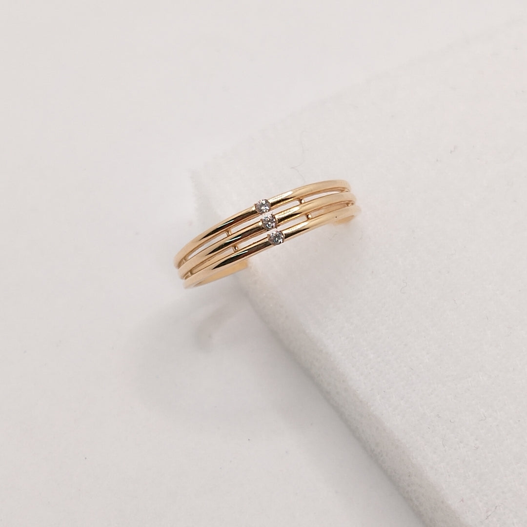 ANILLOS DAMA ORO 14K 1.8 (NUEVO)