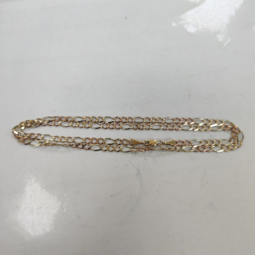 CADENA ORO COMBINADO 10 K 7 GRMS (SEMINUEVO)