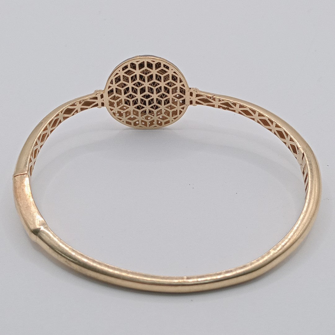PULSERA RIGIDA ORO 10 K 9.7 GRMS (SEMINUEVO)