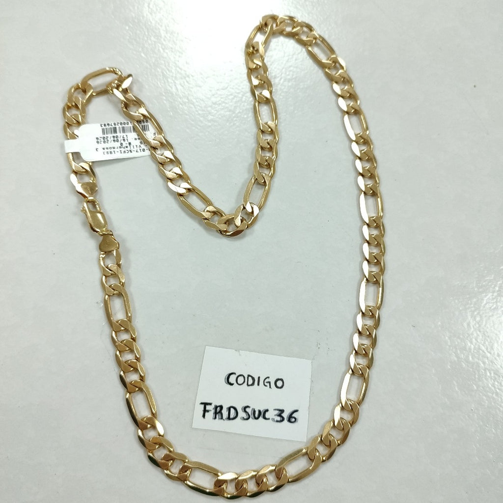 CADENAS CARTIER 3 1 AMARILLA ORO 14K 71.8 (NUEVO)