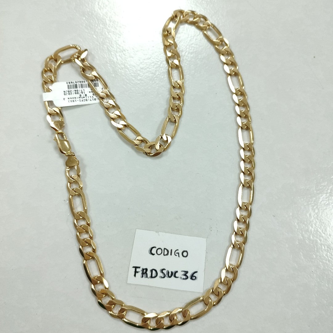 CADENAS CARTIER 3 1 AMARILLA ORO 14K 71.8 (NUEVO)
