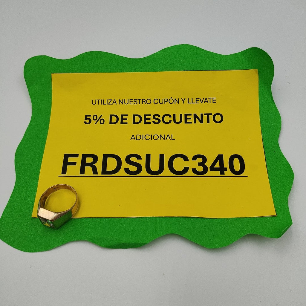 ANILLO ORO 8 K 10,10 GRMS (SEMINUEVO)