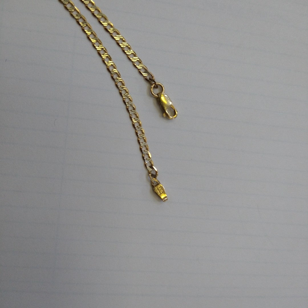 CADENA ORO COMBINADO 14 K 3,80 GRMS (SEMINUEVO)