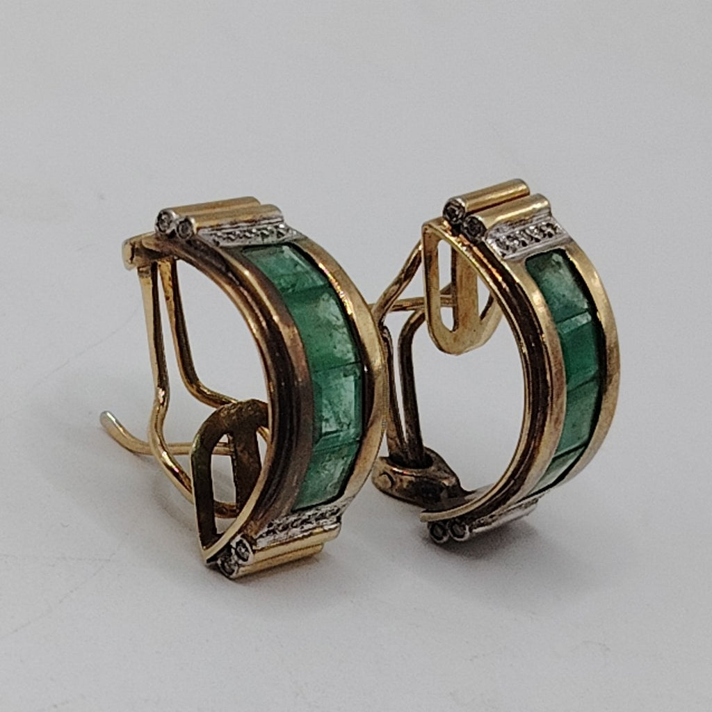 ARETES PAR ORO 14 K 9.3 GRMS (SEMINUEVO)