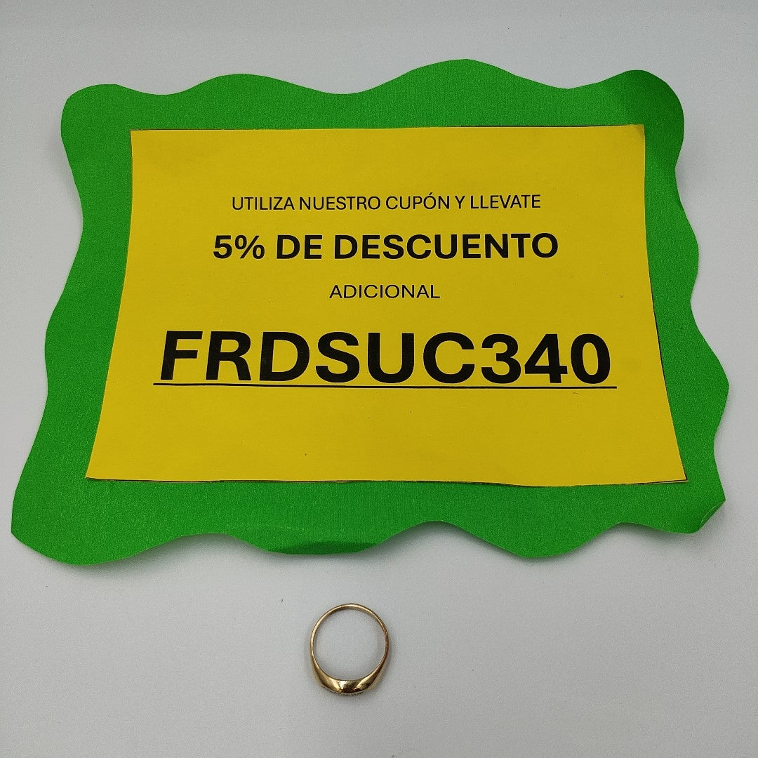 ANILLITO ORO 10 K 2,10 GRMS (SEMINUEVO)