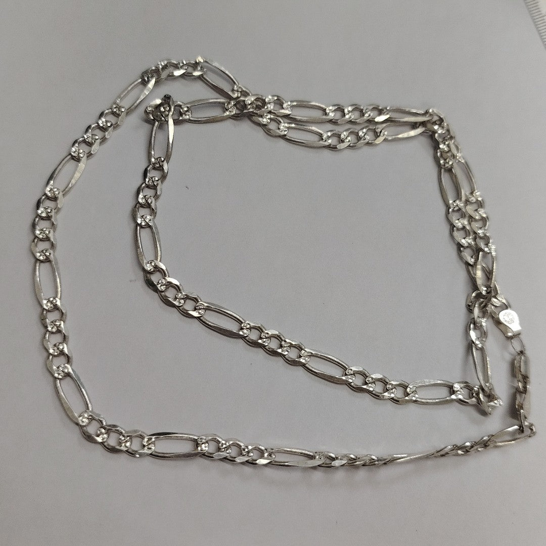 CADENA, PULSERA PLATA 29.9 GRMS (SEMINUEVO)