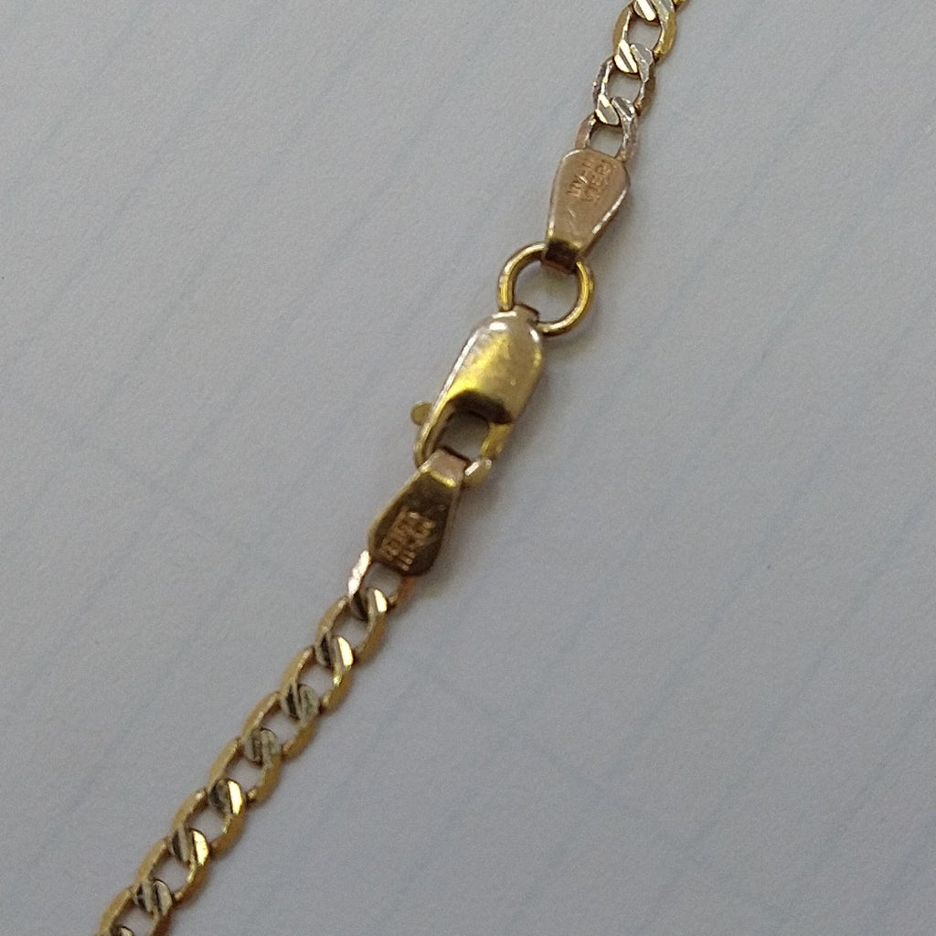 CADENA ORO COMBINADO 14 K 3,80 GRMS (SEMINUEVO)