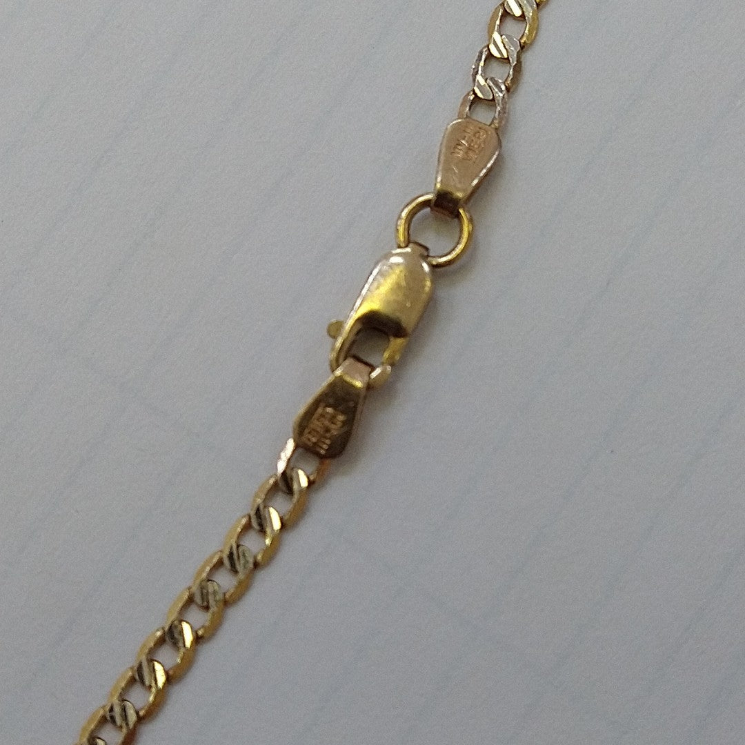 CADENA ORO COMBINADO 14 K 3,80 GRMS (SEMINUEVO)