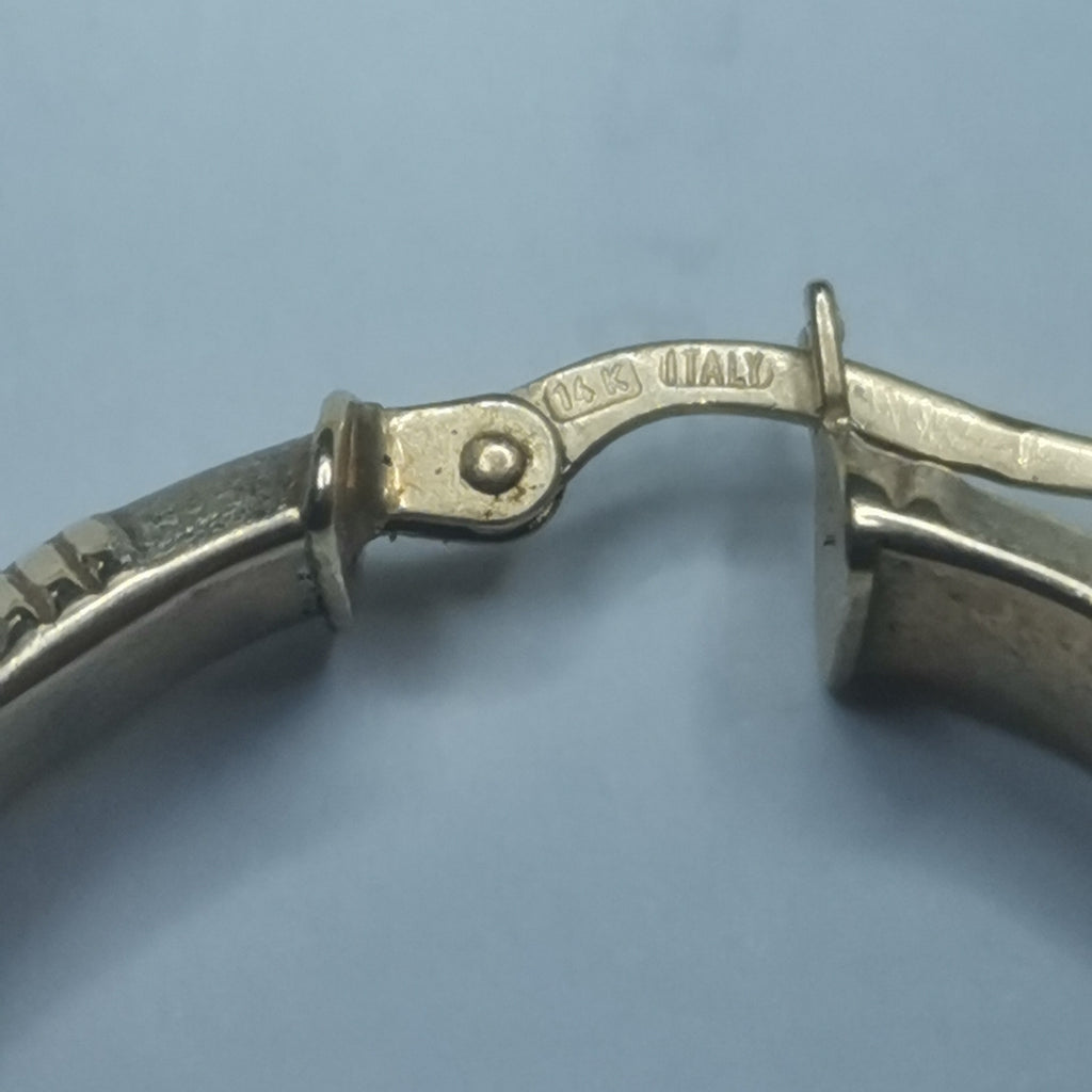 ARRACADAS PAR ORO 14 K 4.5 GRMS (SEMINUEVO)